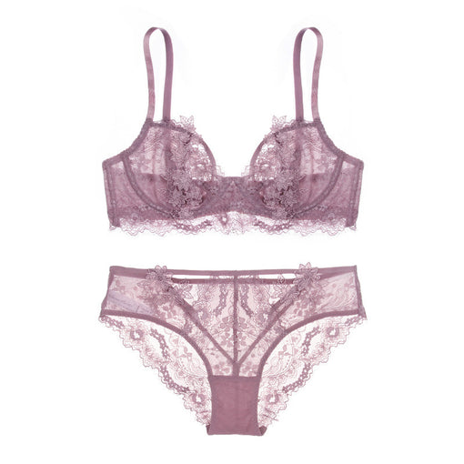 Sexy Unline Lace confortable Underwire Bra & Panty Sets [BRPY0003]
