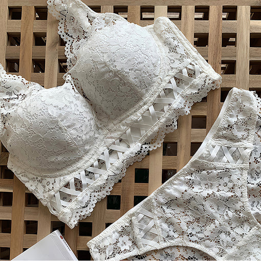 Lace Sexy Underwire Bra & Panty Sets [BRPY0019]