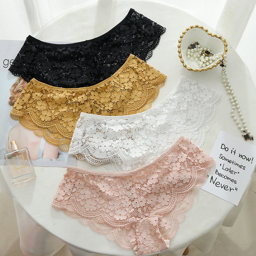 Minimizer Lace Mulberry Silk Elegant Wireless Tank Top Bra & Panty Sets [BRPY0029]