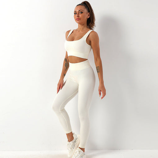 2pcs Lift Butt Yoga Sports Set Sports Bra Leggings [GTYG0019]