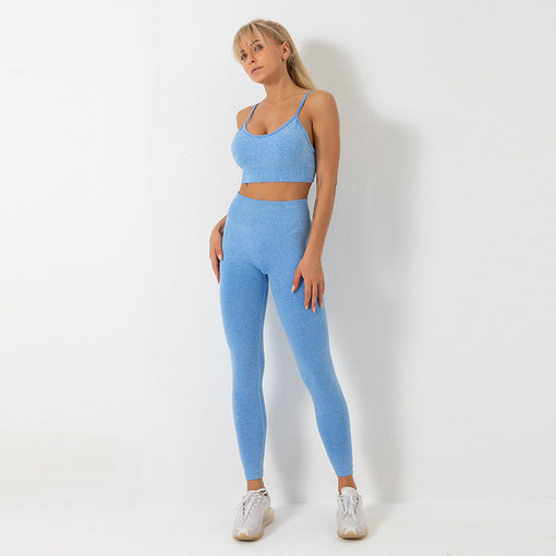 2pcs Quick-Drying Yoga Sports Set Sports Bra Leggings [GTYG0034]