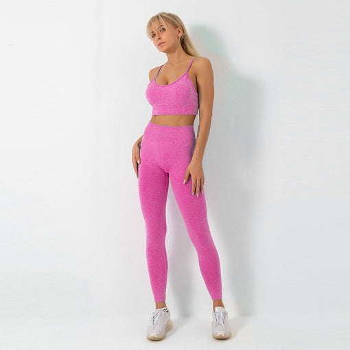 2pcs Quick-Drying Yoga Sports Set Sports Bra Leggings [GTYG0034]