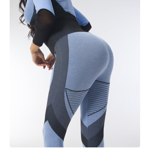 2pcs Lift Butt Yoga Sports Set Long Sleeves Leggings [GTYG0047]