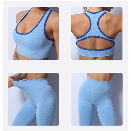 2pcs Quick-Drying Yoga Sports Set Sports Bra Leggings [GTYG0064]
