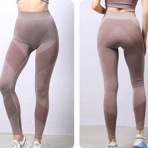 2pcs Quick-Drying Anti-Vibration Yoga Sports Set Racer Back Leggings [GTYG0066]